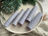 Christmas Print Texture Roller • Polymer Clay Roller