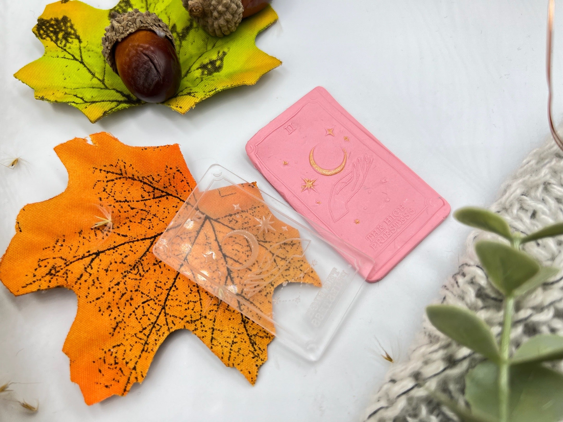 Tarot Card Debossing Stamp • Fondant Debossing Stamp • Cookie Debossing Stamp