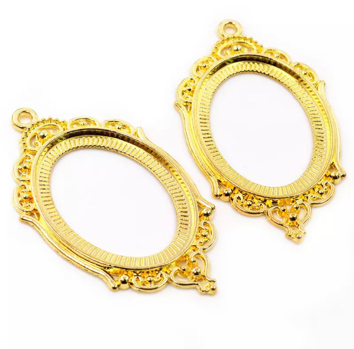 1pc, 30x40mm, Big Cabochon Settings - Choose your colour