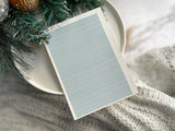 1 Sheet, Approx 13x90cm, Christmas Print Water Decal Image Transfer for Polymer Clay / Ceramics