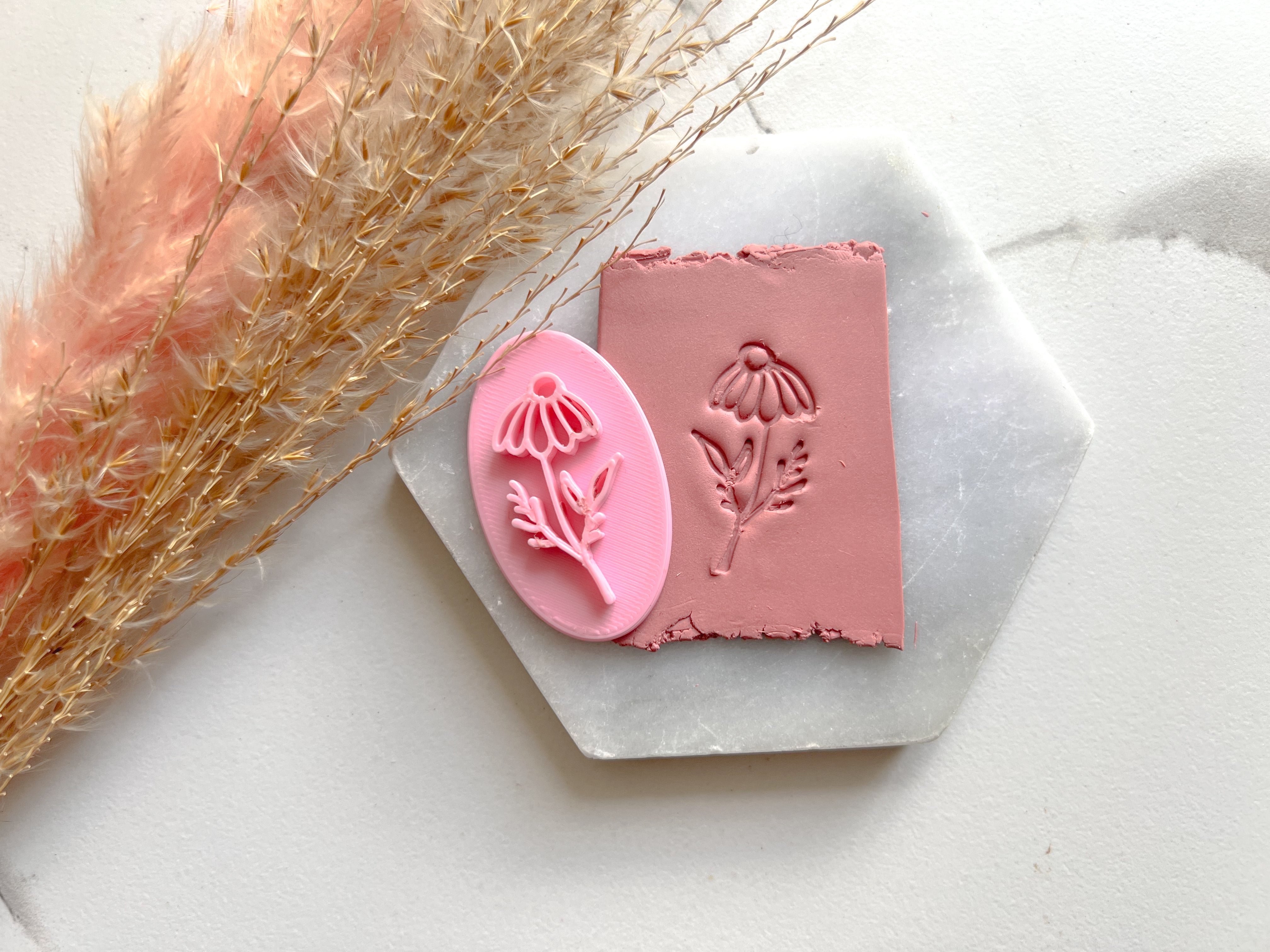 Easter Floral Stamp Collection Polymer Clay  Cutter • Fondant Cutter • Cookie Cutter