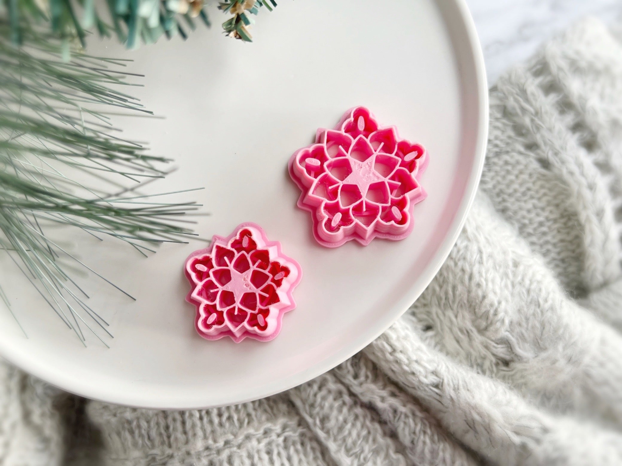 Christmas Shape Collection Star Lantern Polymer Clay Cutter • Fondant Cutter • Cookie Cutter