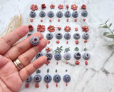 Floral / Floral Petals Micro / Mini Assorted Shaped Polymer Clay Cutter | Fondant Cutter | Cookie Cutter