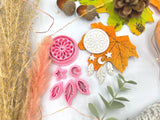Boho Dreamcatcher Shape Mystical Boho Collection Polymer Clay Cutter • Fondant Cutter • Cookie Cutte