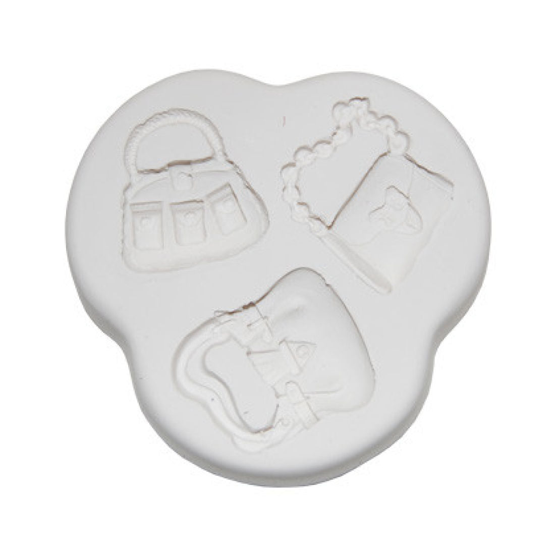 Fondant Moullds, Squires Kitchen Cake Mould Silicone Chocolate Candy, Soap, UV Resin & Epoxy Resin Jewelry Making Luxury Bags