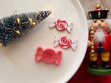 Christmas Lolly Clay Cutter, Polymer Clay Earring Charm Maker (PLA)