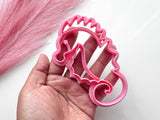 Seahorse Trinket Dish Cutter | Trinket Dish Clay Cutter | Coaster Polymer Clay Cutter