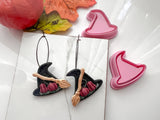 Witch Hat Frane / BookShelf Halloween Cutter Collection Polymer Clay  Cutter • Fondant Cutter • Cookie Cutter