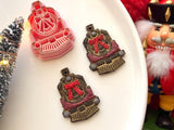 Christmas Train Polymer Clay Cutter, PLA 3D Printed, Festive Earring Charm Maker