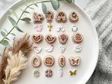 Easter Shape Stud Collection Polymer Clay  Cutters