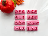 Bookshelf Filler Halloween Micro Cutter Collection Polymer Clay  Cutter • Fondant Cutter • Cookie Cutter
