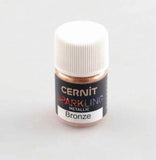 Cernit Sparkling 5g Powder in Metallic Bronze