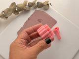 Leaf Polymer Clay Stamp, Leaf Clay Stamp, Line Art Clay Stamp, Earring Making Tool