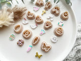 Easter Shape Stud Collection Polymer Clay  Cutters