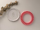 Scalloped Polymer Clay Coaster Cutter, Trinket Dish Maker (PLA)
