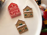 Christmas Village Polymer Clay Cutter, Festive Earring Charm Making Tool (11mm)