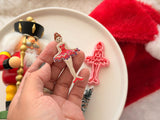 Christmas Ballerina Clay Cutter, Polymer Clay, Cookie, Fondant (3D Printed)