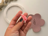 Leaf Polymer Clay Stamp, Leaf Clay Stamp, Line Art Clay Stamp, Earring Making Tool