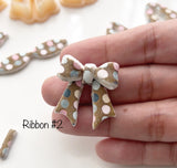 Ribbon Shape Collection Polymer Clay  Cutters