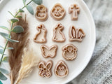 Easter Shape Collection Polymer Clay  Cutters