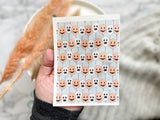 Halloween Themed Water Transfer | Magic Transfer | Water Soluble Image Transfer for Polymer Clay