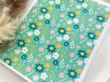 Easter Themed Easter Flower  Water Transfer | Magic Transfer | Water Soluble Image Transfer for Polymer Clay