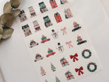 Christmas Theme Water Transfer | Magic Transfer | Water Soluble Image Transfer for Polymer Clay