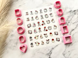 Halloween Themed Water Transfer | Magic Transfer | Water Soluble Image Transfer for Polymer Clay