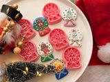 Christmas Snow Globe Polymer Clay Cutter, PLA Cookie Dough Fondant Tool