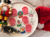 Christmas Snow Globe Polymer Clay Cutter, PLA Cookie Dough Fondant Tool