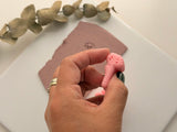Leaf Polymer Clay Stamp, Leaf Clay Stamp, Line Art Clay Stamp, Earring Making Tool