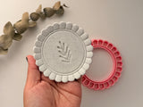 Scalloped Polymer Clay Coaster Cutter, Trinket Dish Maker (PLA)