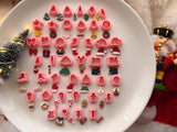 Christmas Stud Polymer Clay Cutter, PLA 3D Printed, Holiday Earring & Charm Making