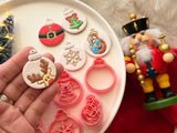 Christmas Bauble Polymer Clay Cutter, Festive Ornament Earring Mold (PLA)
