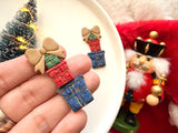 Christmas Gift Polymer Clay Cutter, PLA 3D Printed Earring Charm Mold