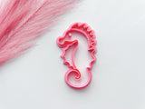 Seahorse Trinket Dish Cutter | Trinket Dish Clay Cutter | Coaster Polymer Clay Cutter
