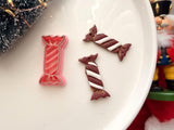Christmas Bon Bon Polymer Clay Cutter, PLA 3D Printed Earring Charm Maker