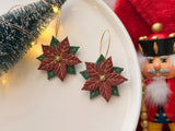 Christmas Poinsettia Clay Cutter, Polymer Clay, Cookie, Fondant (PLA)