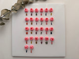 Micro / Mini Alphabet Shaped Polymer Clay Cutter • Clay Cutter • Cookie Cutter • CS-M