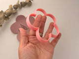 Organic Shape Coaster Cutter, Polymer Clay Trinket Dish Cutter, Irregular Coaster Clay Cutter, Jewellery Dish Cutter