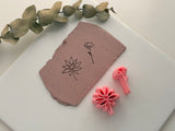 Leaf Polymer Clay Stamp, Leaf Clay Stamp, Line Art Clay Stamp, Earring Making Tool
