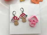 Mushroom Fall Halloween Cutter Collection Polymer Clay  Cutter • Fondant Cutter • Cookie Cutter