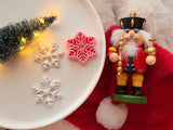 Christmas Snowflake Clay Cutter, PLA Polymer Clay Earring Charm Maker