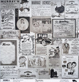 7Gypsies Harmony Collection -Black Tie Paper