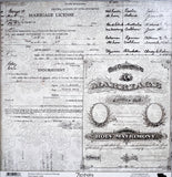 7Gypsies Harmony Collection - Certificate of Marriage Paper