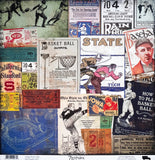 7Gypsies Vintage Varsity Stubs Paper
