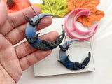 Crescent Moon Halloween Cutter Collection Polymer Clay  Cutter • Fondant Cutter • Cookie Cutter