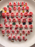 Christmas Stud Polymer Clay Cutter, PLA 3D Printed, Holiday Earring & Charm Making