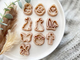 Easter Shape Collection Polymer Clay  Cutters