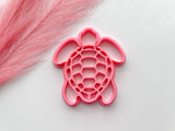 Turtle Trinket Dish Cutter | Trinket Dish Clay Cutter | Coaster Polymer Clay Cutter